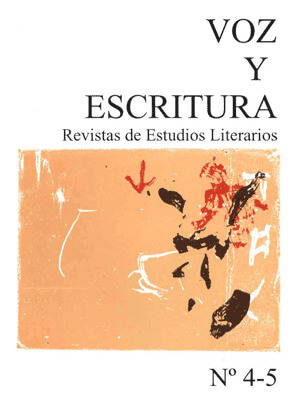 Voz y Escritura. Revista de Estudios Literarios. Nº 4-5 enero - diciembre 1993-1994-0000