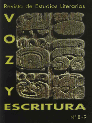 Voz y Escritura. Revista de Estudios Literarios. Nº 8-9 enero - diciembre 1999